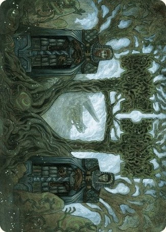 Image for Court of Garenbrig Art Card (Art Series: Wilds of Eldraine) (54) - Magic: The Gathering