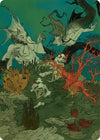 Image for Curiosity Art Card (Art Series: Wilds of Eldraine) (65) - Magic: The Gathering