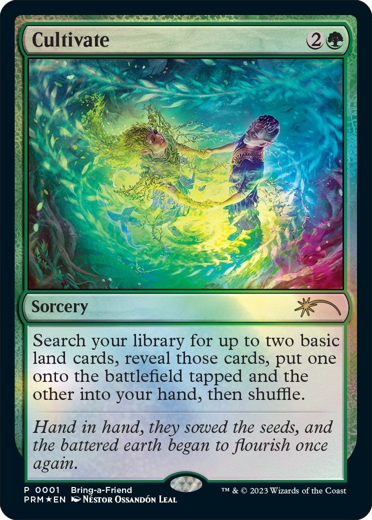 Image for Cultivate (Bring-a-Friend Promo) (Unique and Miscellaneous Promos) (1) - Magic: The Gathering