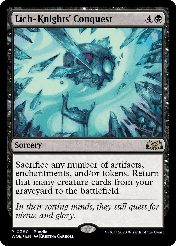 Image for Lich-Knights' Conquest (WOE Bundle) - Magic: The Gathering