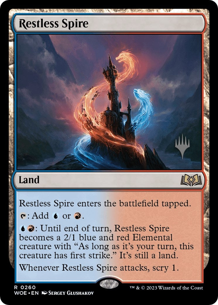 Image for Restless Spire (Promo Pack: Wilds of Eldraine) (260) - Magic: The Gathering