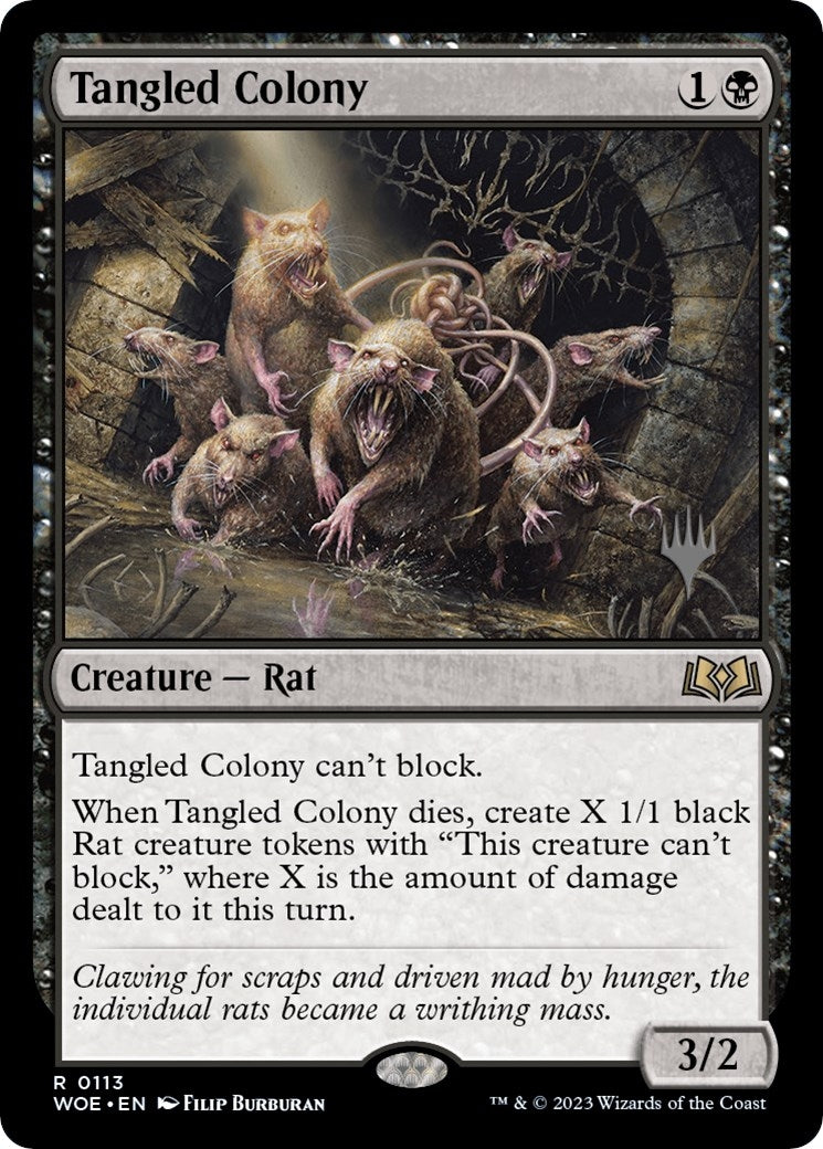 Image for Tangled Colony (Promo Pack: Wilds of Eldraine) (113) - Magic: The Gathering