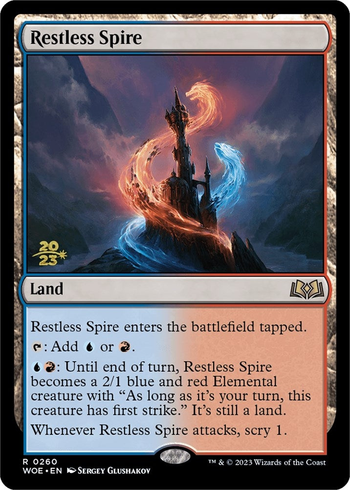 Image for Restless Spire (Prerelease Cards) (260) - Magic: The Gathering