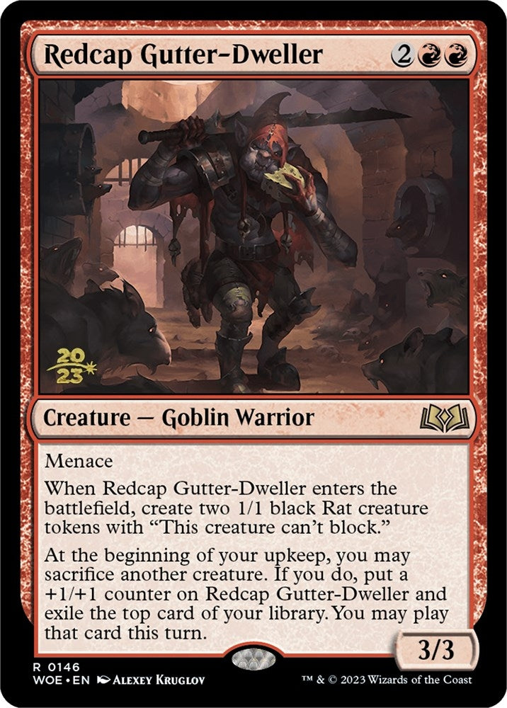 Image for Redcap Gutter-Dweller (Prerelease Cards) (146) - Magic: The Gathering