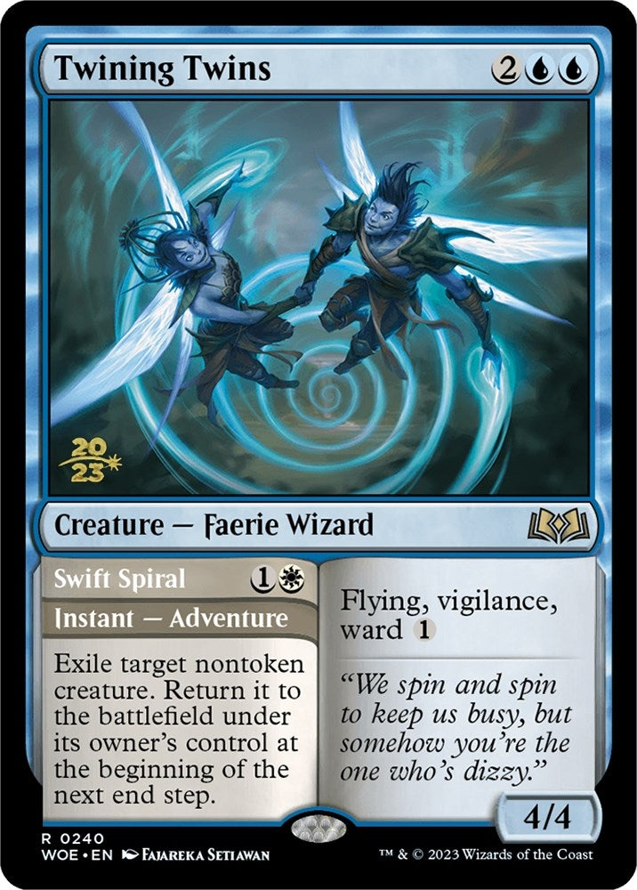 Image for Twining Twins (Prerelease Cards) (240) - Magic: The Gathering