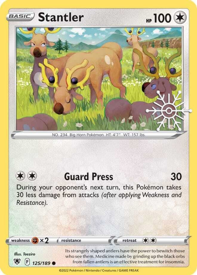 Image for Stantler - 125/189 (Holiday Calendar) (Miscellaneous Cards & Products) (125/189) - Pokemon