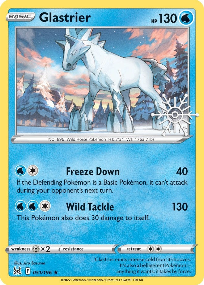 Image for Glastrier - 051/196 (Holiday Calendar) (Miscellaneous Cards & Products) (051/196) - Pokemon