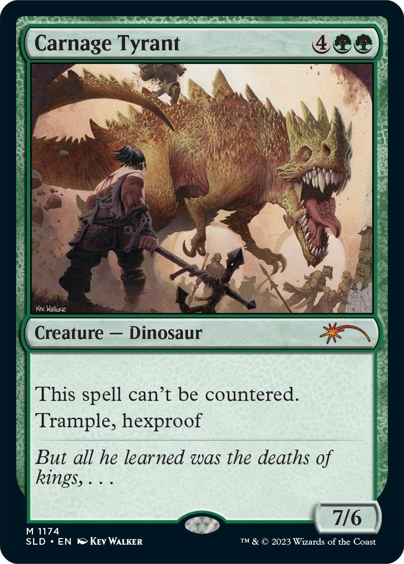 Image for Carnage Tyrant (Secret Lair Drop Series) (1174) - Magic: The Gathering