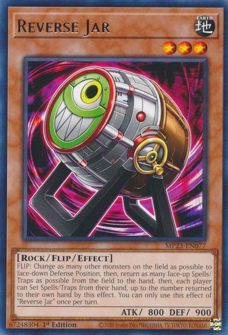 Image for Reverse Jar (25th Anniversary Tin: Dueling Heroes Mega Pack) (MP23-EN077) - YuGiOh