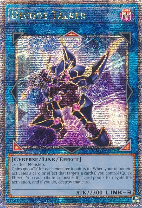 Image for Decode Talker (Quarter Century Secret Rare) (25th Anniversary Tin: Dueling Heroes) (TN23-EN009) - YuGiOh
