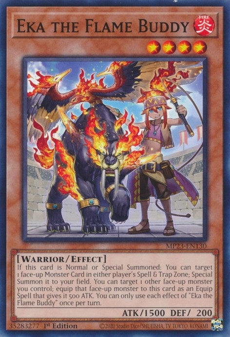 Image for Eka the Flame Buddy (25th Anniversary Tin: Dueling Heroes Mega Pack) (MP23-EN130) - YuGiOh