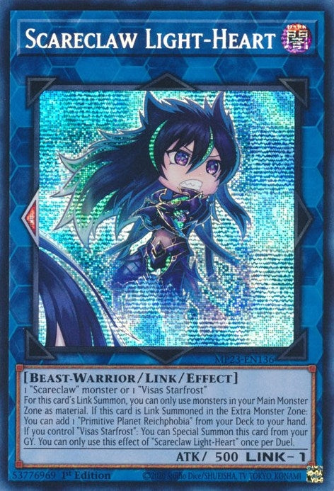 Image for Scareclaw Light-Heart (25th Anniversary Tin: Dueling Heroes Mega Pack) (MP23-EN136) - YuGiOh