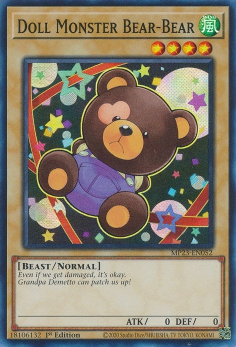 Image for Doll Monster Bear-Bear (25th Anniversary Tin: Dueling Heroes Mega Pack) (MP23-EN052) - YuGiOh