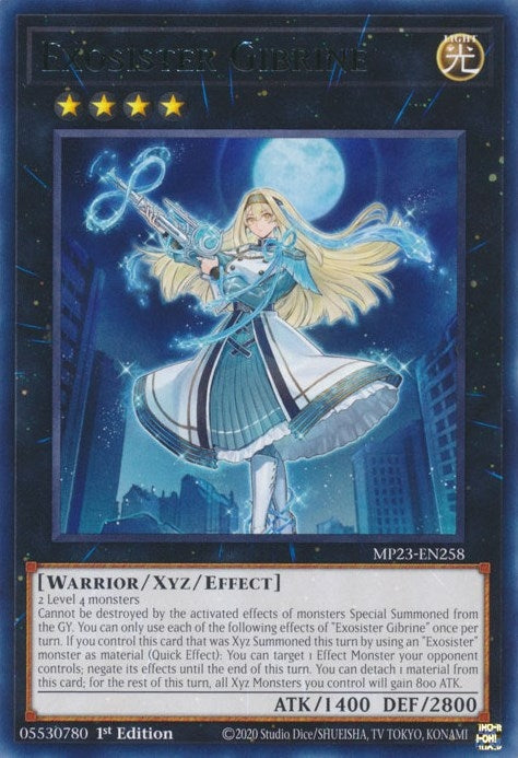 Image for Exosister Gibrine (25th Anniversary Tin: Dueling Heroes Mega Pack) (MP23-EN258) - YuGiOh