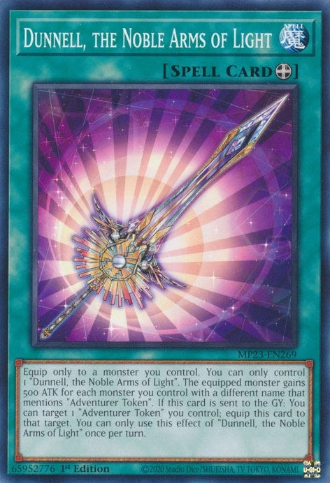 Image for Dunnell, the Noble Arms of Light (25th Anniversary Tin: Dueling Heroes Mega Pack) (MP23-EN269) - YuGiOh