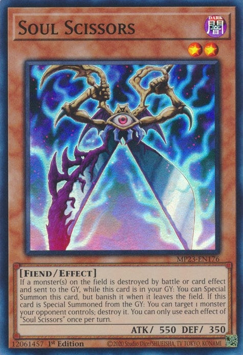 Image for Soul Scissors (25th Anniversary Tin: Dueling Heroes Mega Pack) (MP23-EN176) - YuGiOh