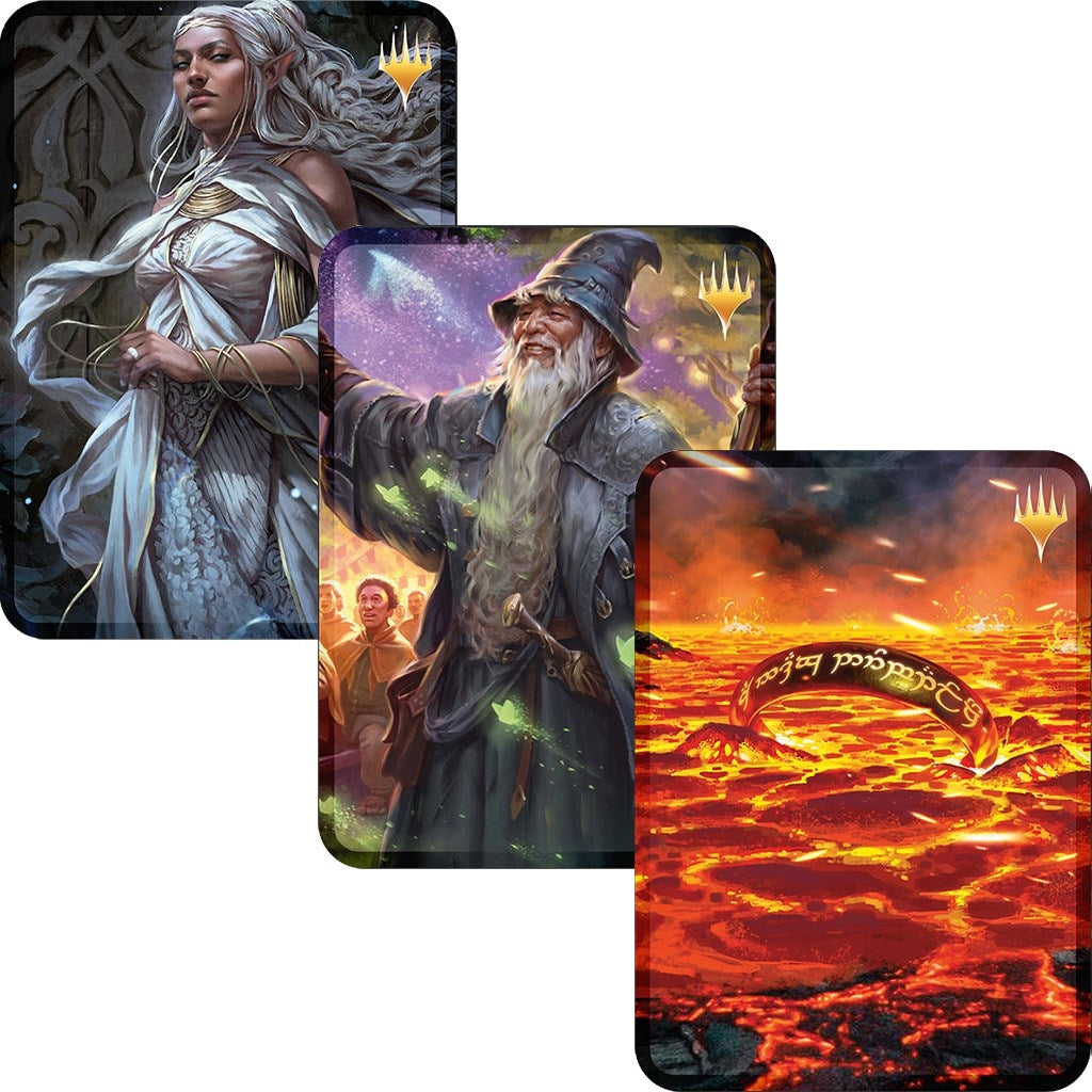 Image for The Lord of the Rings: Tales of Middle-earth Retail Tins [Set of 3] - Magic: The Gathering