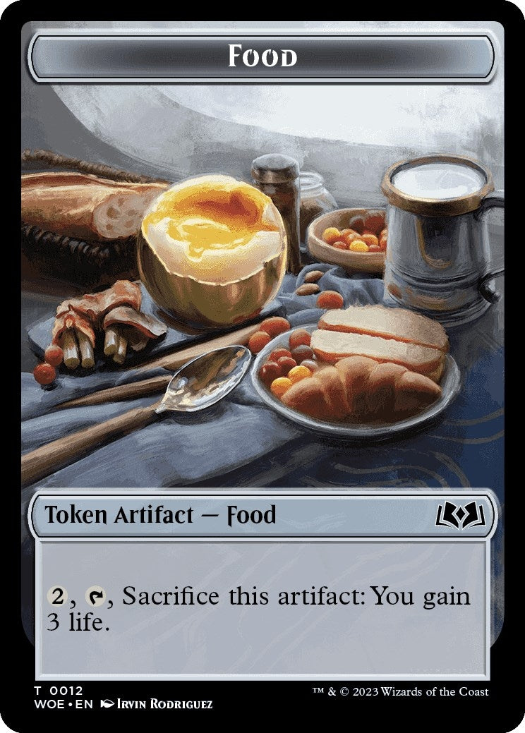 Image for Food (0012) Token (Wilds of Eldraine) (12) - Magic: The Gathering