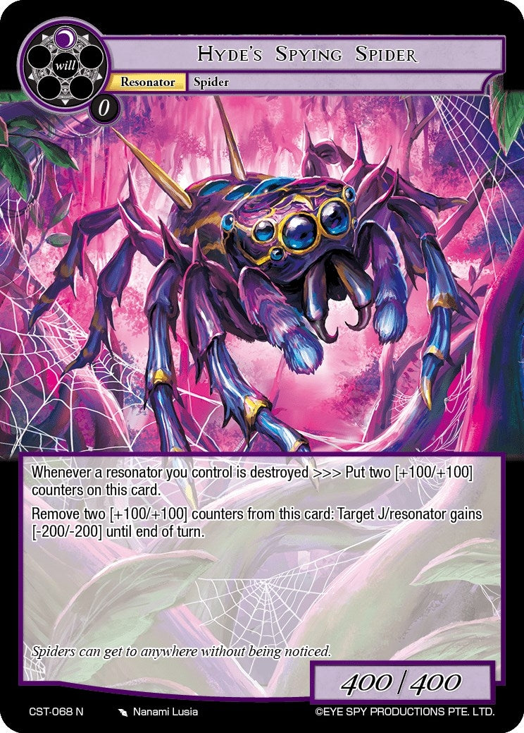 Image for Hyde's Spying Spider (Clash of the Star Trees) (CST-068 N) - Force of Will