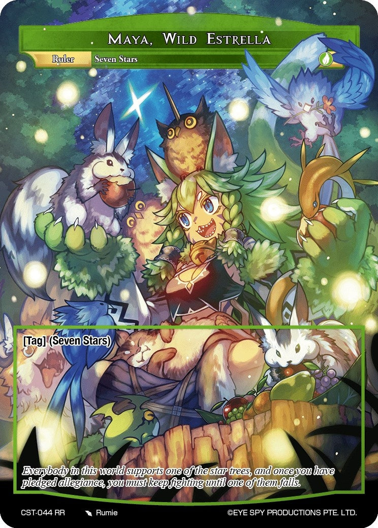 Image for Maya, Wild Estrella (Clash of the Star Trees) (CST-044 RR) - Force of Will