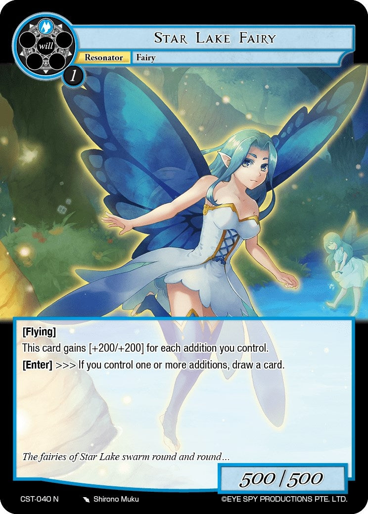 Image for Star Lake Fairy (Clash of the Star Trees) (CST-040 N) - Force of Will