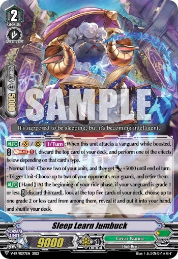 Image for Sleep Learn Jumbuck (V Promo Cards) (V-PR/0277EN) - Cardfight Vanguard