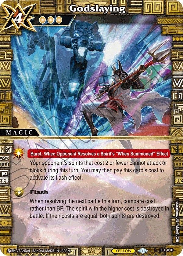 Image for Godslaying (Lore Set 01: Ancient Heroes) (L01-010) - Battle Spirits Saga