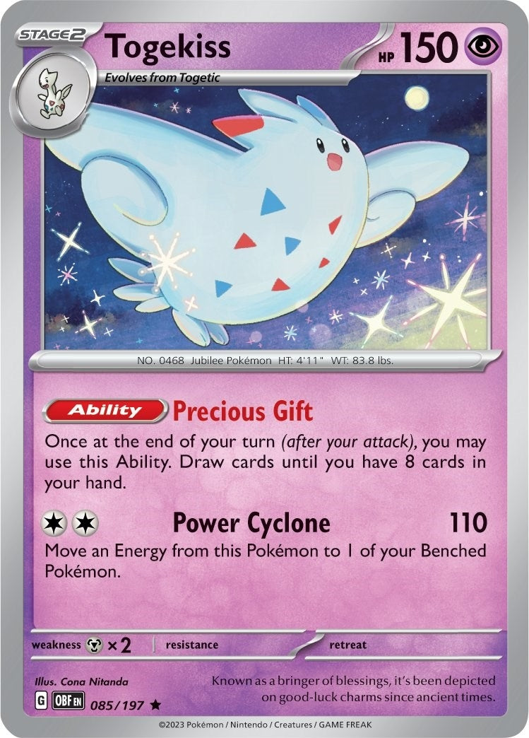 Image for Togekiss (Deck Exclusives) (085/197) - Pokemon