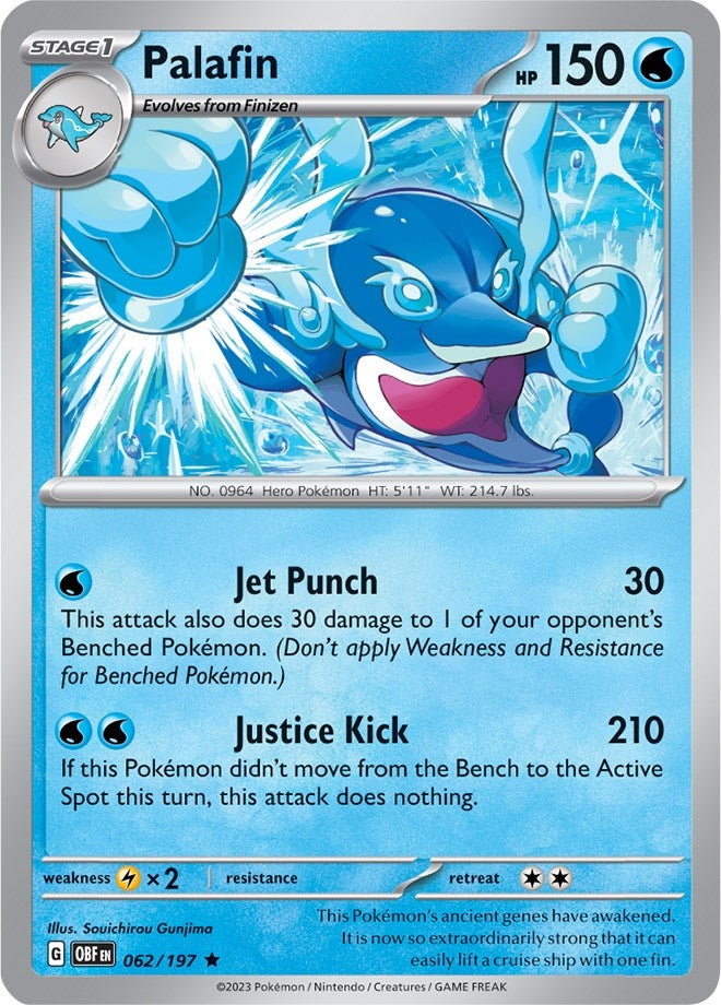 Image for Palafin (Deck Exclusives) (062/197) - Pokemon