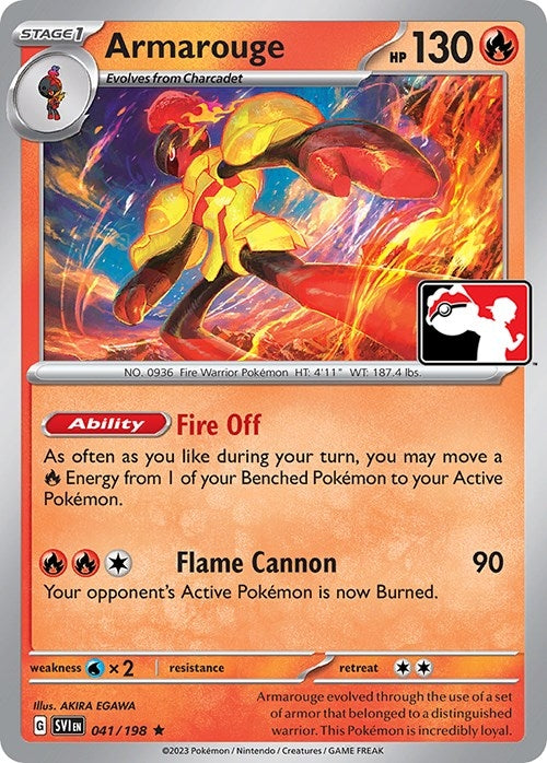 Image for Armarouge (Prize Pack Series Cards) (041/198) - Pokemon