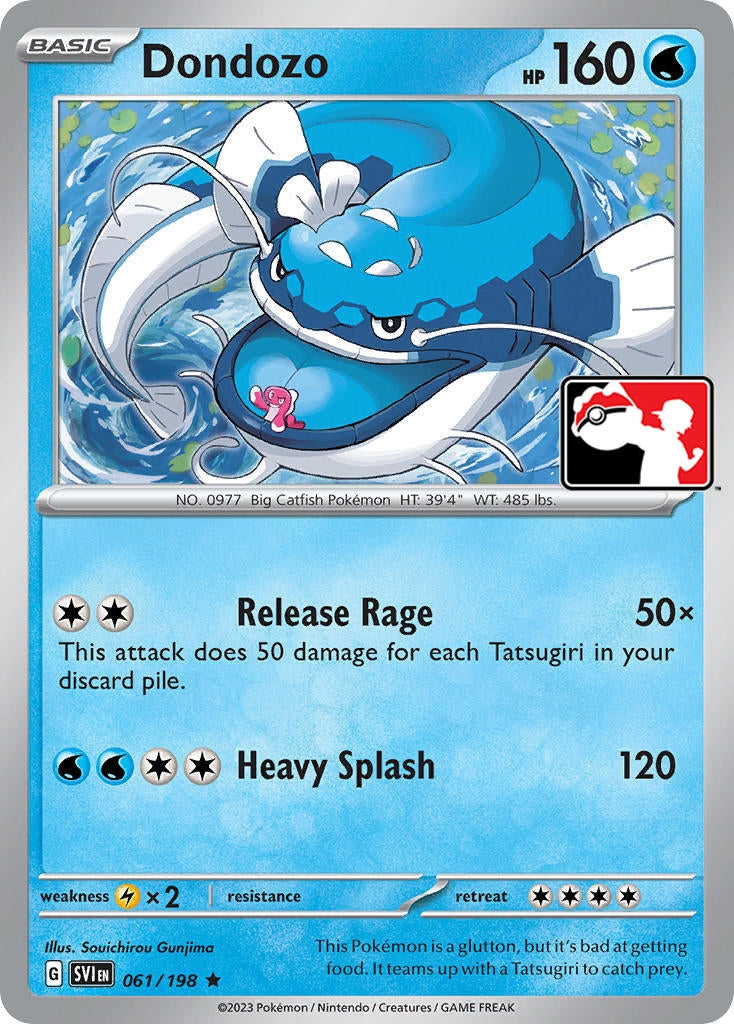 Image for Dondozo (Prize Pack Series Cards) (061/198) - Pokemon