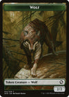 Image for Wolf // Emblem - Ellywick Tumblestrum Double-Sided Token (Adventures in the Forgotten Realms) (14 // 16) - Magic: The Gathering