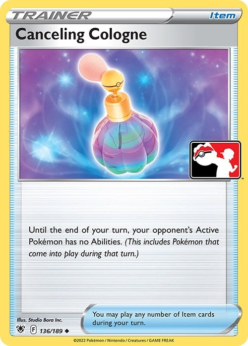 Image for Canceling Cologne (Prize Pack Series Cards) (136/189) - Pokemon