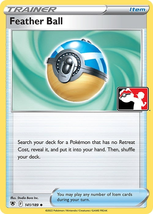 Image for Feather Ball (Prize Pack Series Cards) (141/189) - Pokemon