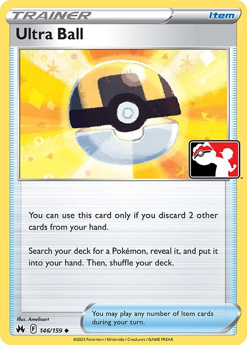 Image for Ultra Ball (Prize Pack Series Cards) (146/159) - Pokemon