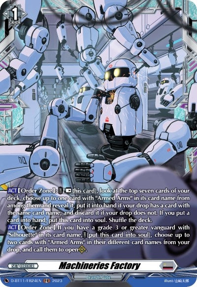 Image for Machineries Factory (FR) (D-BT11: Clash of the Heroes) (D-BT11/FR24EN) - Cardfight Vanguard