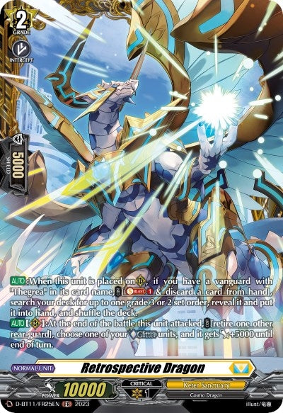Image for Retrospective Dragon (FR) (D-BT11: Clash of the Heroes) (D-BT11/FR25EN) - Cardfight Vanguard