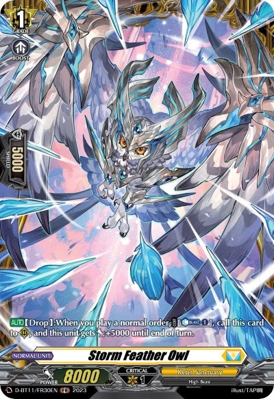 Image for Storm Feather Owl (FR) (D-BT11: Clash of the Heroes) (D-BT11/FR30EN) - Cardfight Vanguard