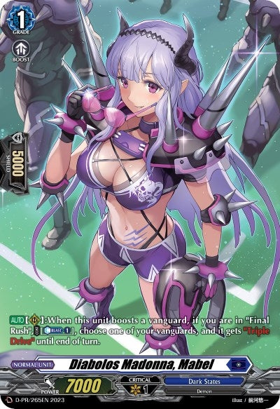 Image for Diabolos Madonna, Mabel (D Promo Cards) (D-PR/265EN) - Cardfight Vanguard