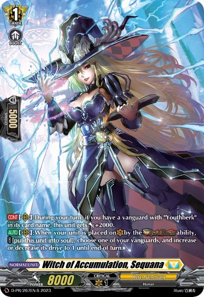 Image for Witch of Accumulation, Sequana (Foil) (D Promo Cards) (D-PR/267EN-S) - Cardfight Vanguard