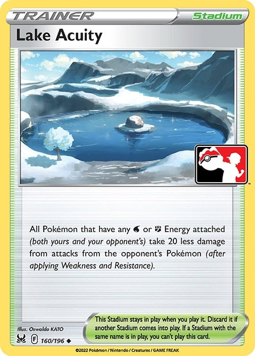 Image for Lake Acuity (Prize Pack Series Cards) (160/196) - Pokemon