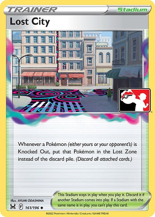 Image for Lost City (Prize Pack Series Cards) (161/196) - Pokemon