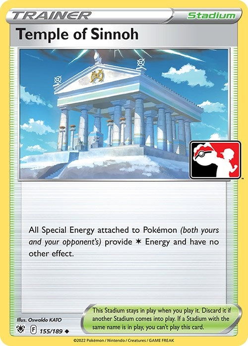 Image for Temple of Sinnoh (Prize Pack Series Cards) (155/189) - Pokemon
