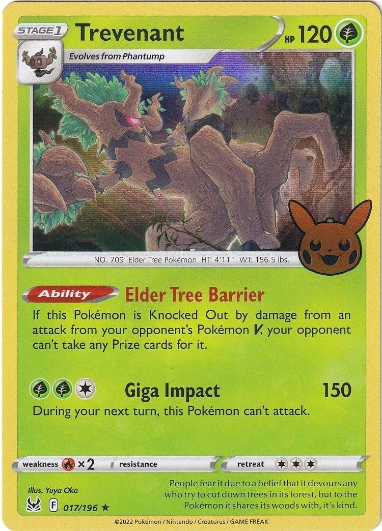 Image for Trevenant (Trick or Trade BOOster Bundle 2023) (017/196) - Pokemon