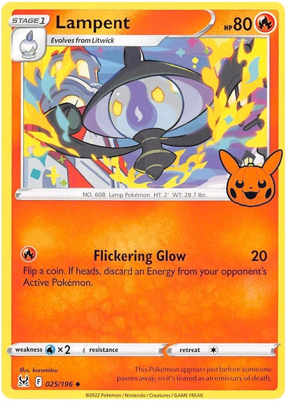 Image for Lampent (Trick or Trade BOOster Bundle 2023) (025/196) - Pokemon