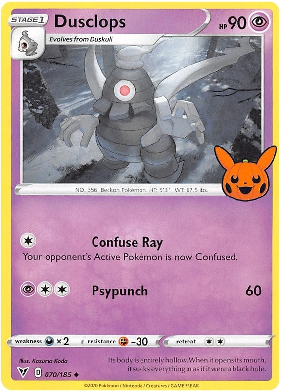 Image for Dusclops (Trick or Trade BOOster Bundle 2023) (070/185) - Pokemon