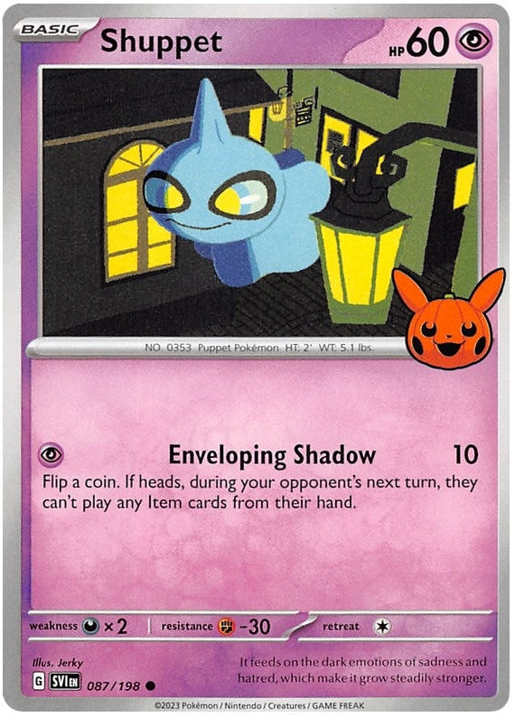 Image for Shuppet (Trick or Trade BOOster Bundle 2023) (087/198) - Pokemon