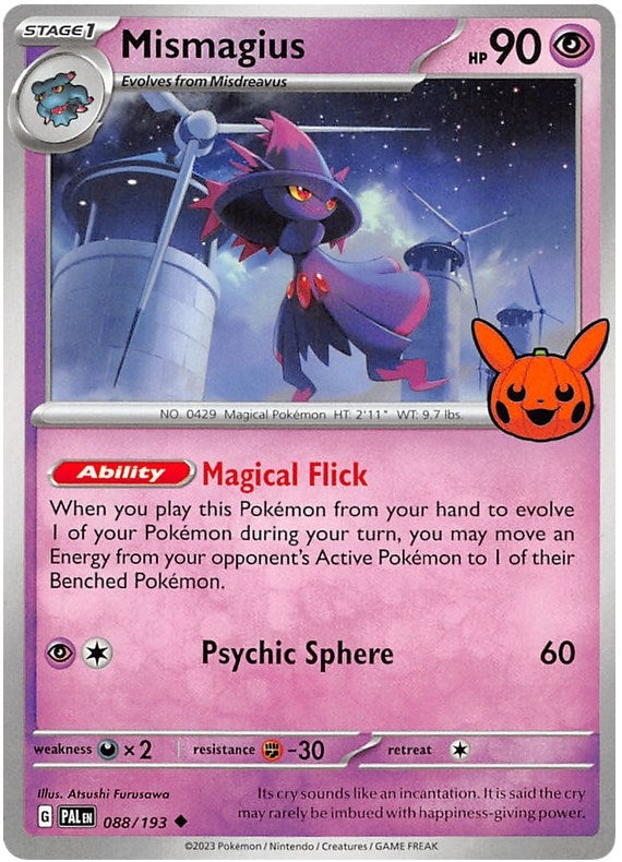 Image for Mismagius (Trick or Trade BOOster Bundle 2023) (088/193) - Pokemon