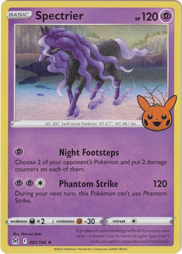Image for Spectrier (Trick or Trade BOOster Bundle 2023) (081/196) - Pokemon