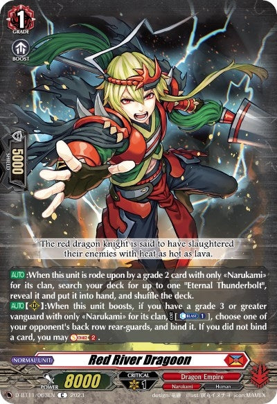 Image for Red River Dragoon (D-BT11: Clash of the Heroes) (D-BT11/063EN) - Cardfight Vanguard
